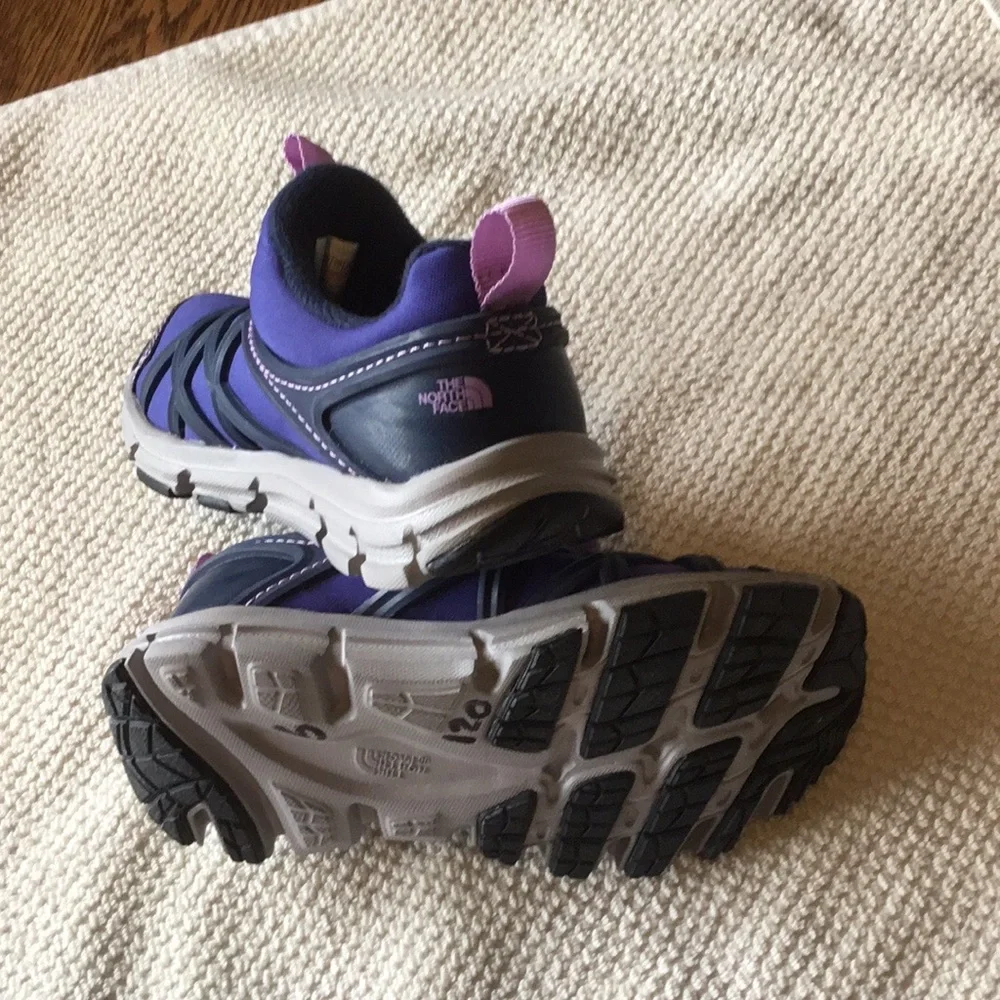 The North Face Kids Purple & Navy Slip-On Sneakers